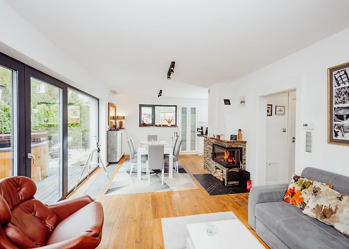 Vakantiehuis River House Jacuzzi Sauna Szklarska Poręba